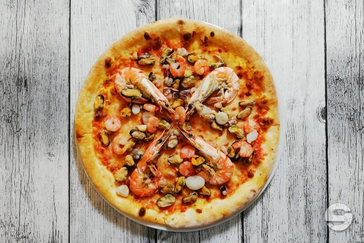 Pizza Fruits de Mer - La Croquignole