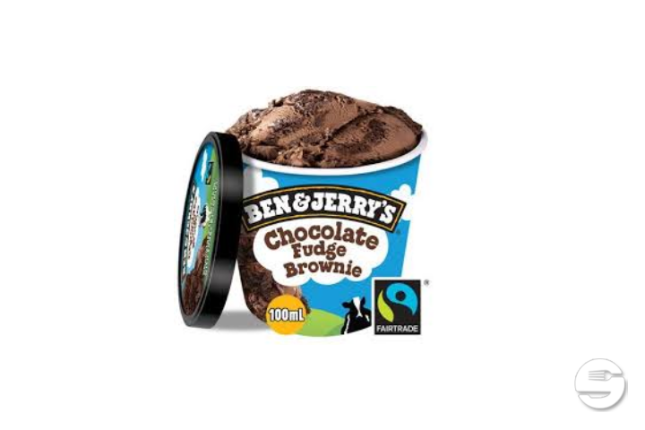 Ben & Jerry's Chocolate Fudge Brownie 100ml - Burgers & Shakes