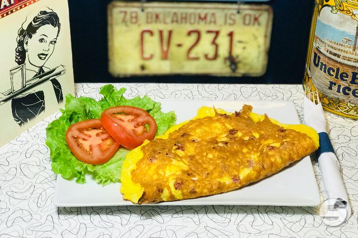 Omelette Nature - Happy Days Diner