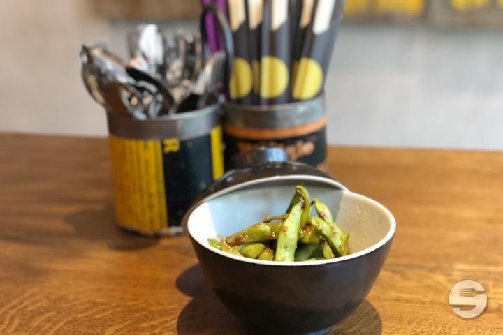 Sweet & Spicy Soya Glazed Edamame (spicy) - Nooba