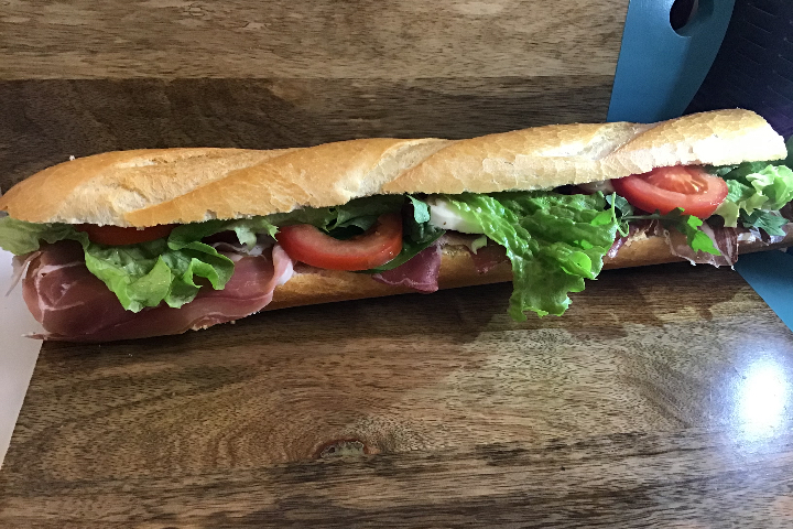 Ham and Cheese Sandwich - Chez Rafaelle