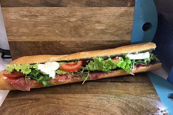 Bresaola Sandwich - Chez Rafaelle