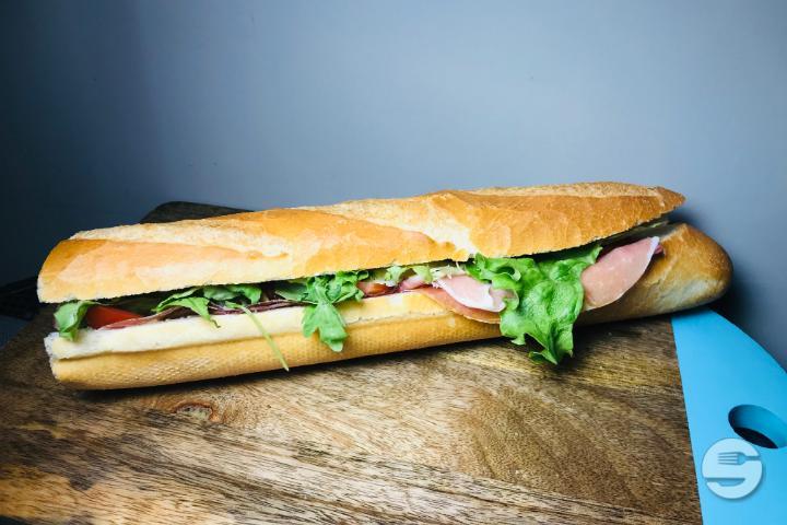 Cooked Ham Sandwich - Chez Rafaelle