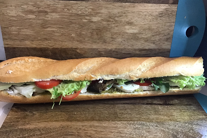 Mozzarella Sandwich - Chez Rafaelle
