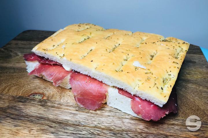 Bresaola Focaccia - Chez Rafaelle