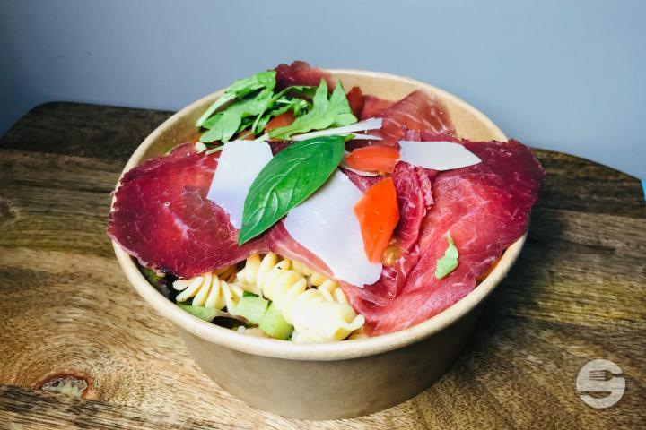 Pasta & Bresaola Salad - Chez Rafaelle