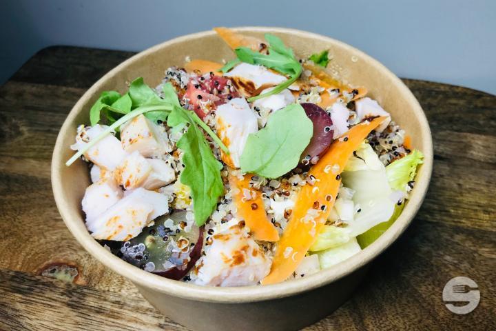 Chicken & Quinoa Salad - Chez Rafaelle