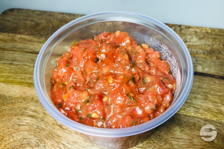 Tomato Tartar - Chez Rafaelle