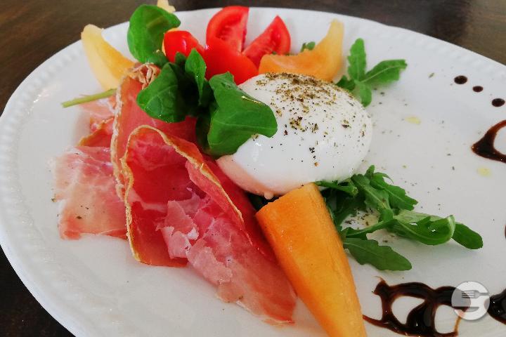 Mozzarella Jambon cru et Melon - Ristorante St Paul