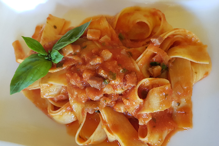 Pappardelle au ragoût de sanglier - Ristorante St Paul