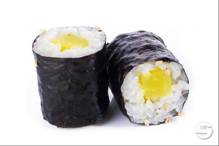 M6. Maki Radis mariné Oshinko - Coucou Sushi