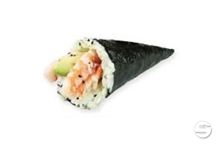 T3. Temaki Crevette Avocat - Coucou Sushi