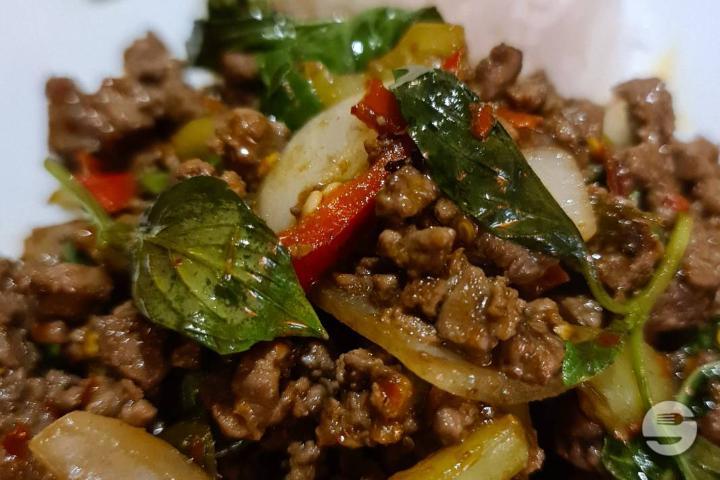 Fried Dish with Thaï Basil - Le 888