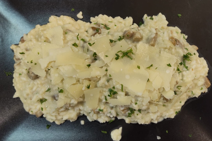 Risotto aux Bolets - La Puccia