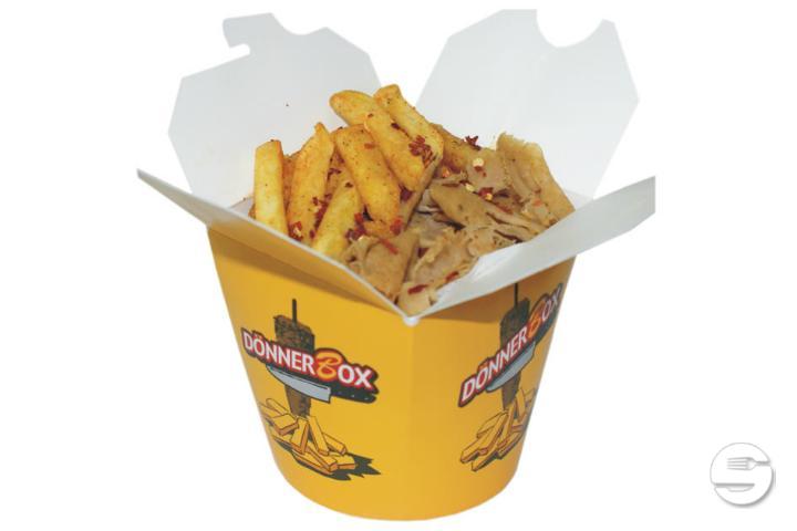 Kebab Box mit Pommes oder Salat - Krienser Kebab und Pizza Haus