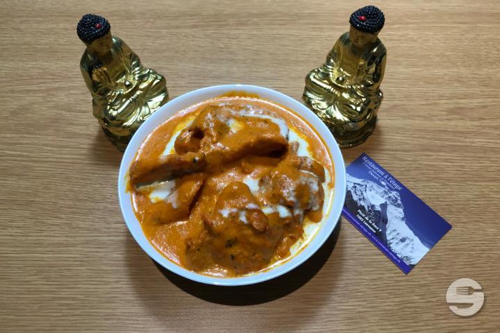 Poulet Makhani - Restaurant à l'étage