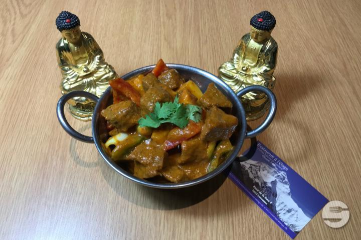 Boeuf Dopiaza - Restaurant à l'étage