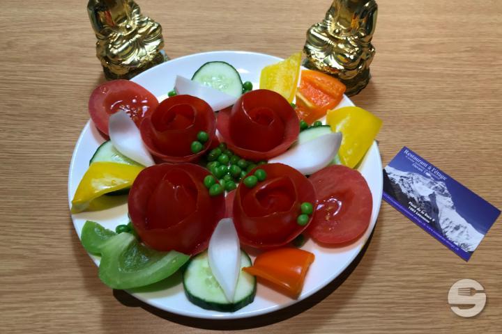 Salade Indienne - Restaurant à l'étage