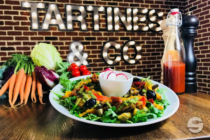 Salade Légumes Grillés - Tartines & Co