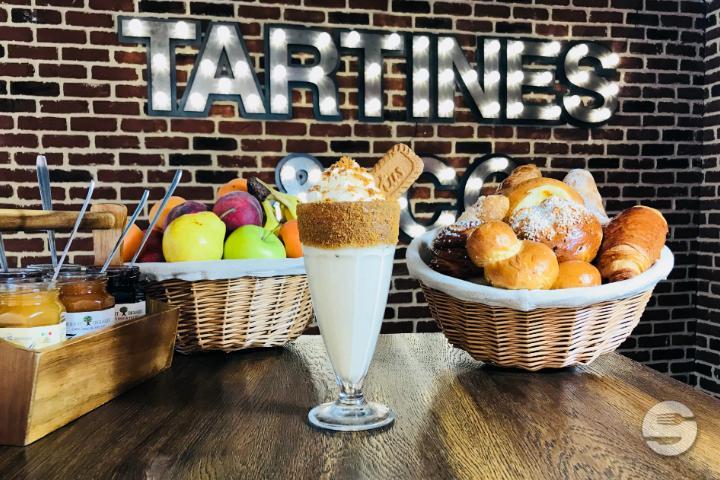 Speeculoos Milkshake - Tartines & Co