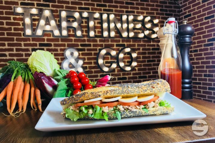 Tuna Sandwich - Tartines & Co