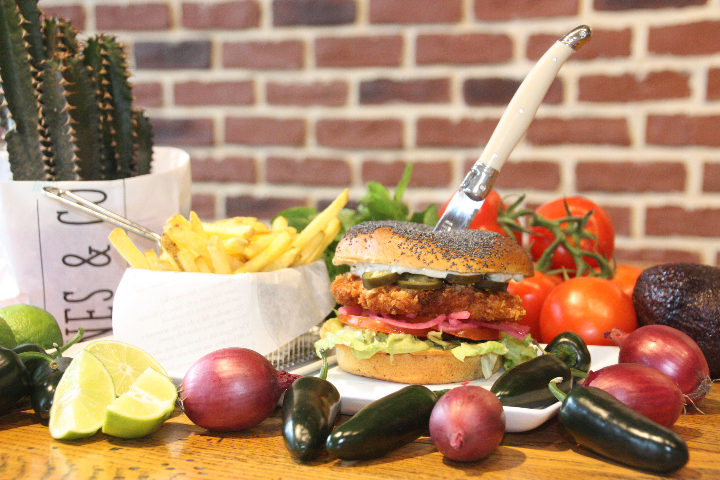 The Mexican Burger - Tartines & Co