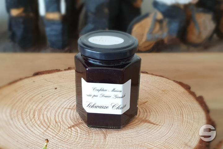 Black Cherry jam | 200gr - Confiserie Baumann