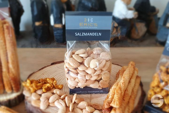 Salted almonds | 200gr - Confiserie Baumann