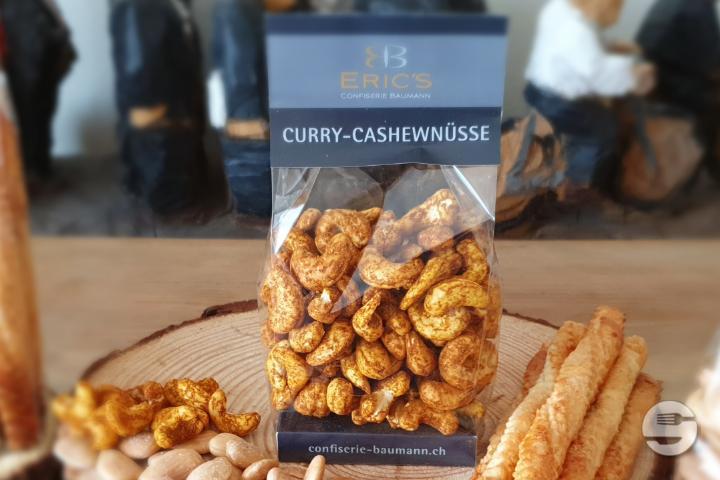Curry Cashew Nuts | 200gr - Confiserie Baumann