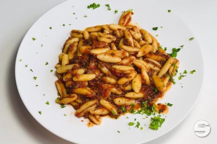 Cavatelli alla Bolognese - Ciao Restaurant