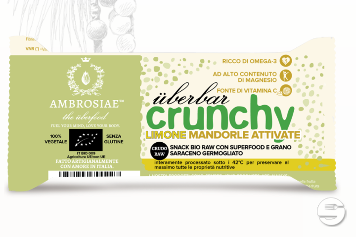 Barre Bio, Crue, Citron, Amandes activées - Açaí Concept Swiss