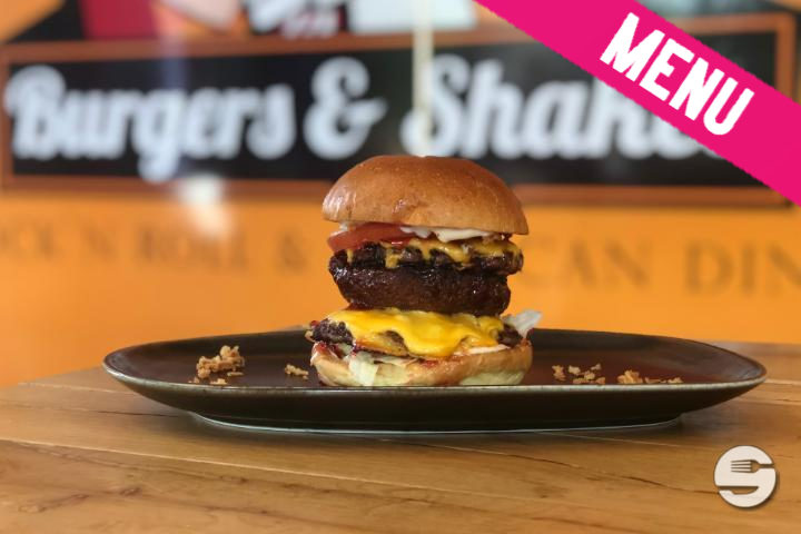 The Schroom Burger !!! Menu (+ Softdrink und Pommes) - Burgers & Shakes