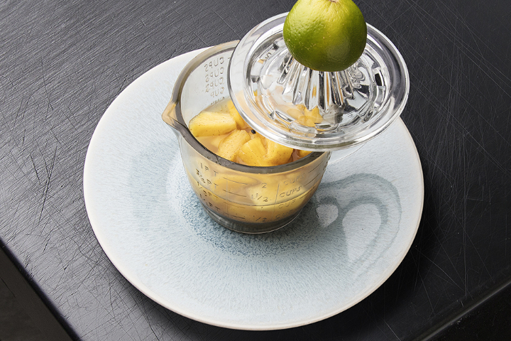 Fresh Pineapple Salad with Spices - Chez Philippe