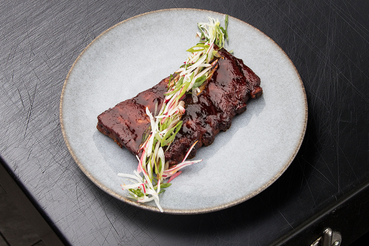 Lacquered Pork Ribs - Chez Philippe