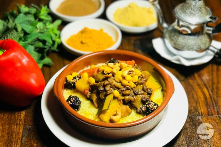 Couscous Poulet et Agneau - Nomades