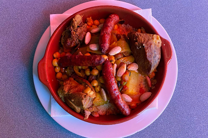 Lamb and Merguez Skewers Couscous - Nomades