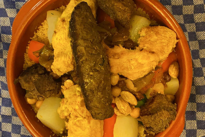 Couscous with Three Skewers - Nomades