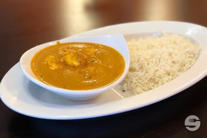 Vegi Korma 1 Person mit Reis - Thali House