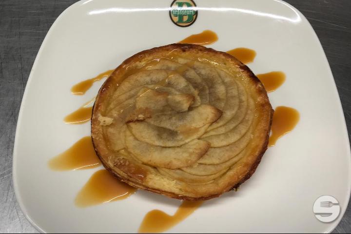 Tarte Fine aux Pommes & Caramel Beurre Salé - Les Brasseurs