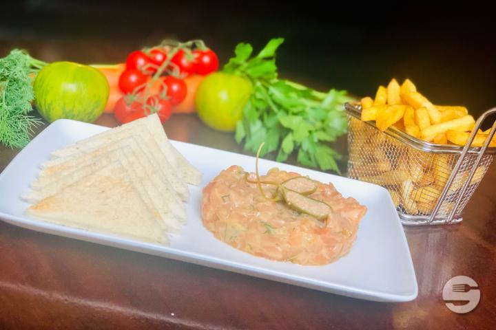 Chef's Salmon Tartare - Britannia Pub