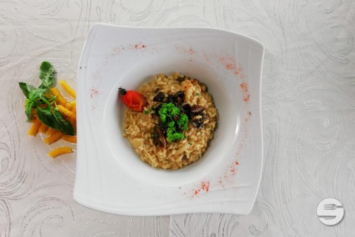 Risotto Morilles - Restaurant de l'aéroport