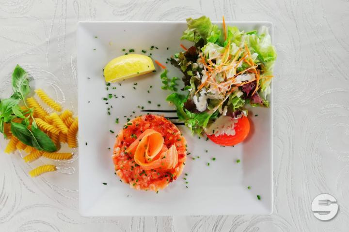 Tartare de Saumon - Restaurant de l'aéroport