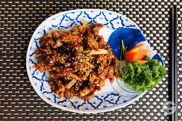 F11. Boeuf Croustillant - Lian Xiang Lou