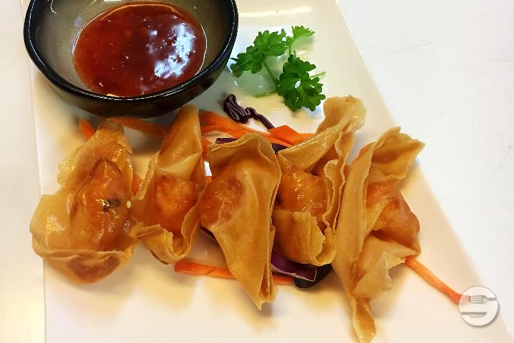 Raviolis Frits aux Crevettes - Bambou