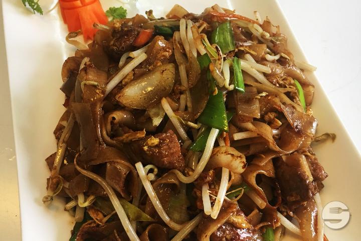 Nouilles He Fen Sautées au Boeuf - Bambou