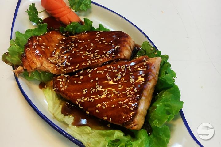 Saumon Teriyaki - Bambou