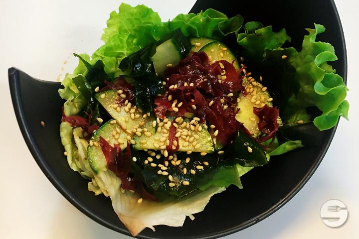 Salade d’Algues Noires au Concombre - Bambou