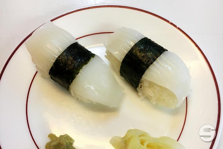 Nigiri Ika - Bambou