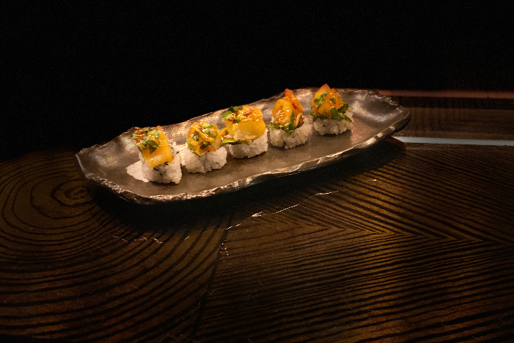 Shrimp Tempura Maki - HATO - fine asian cuisine