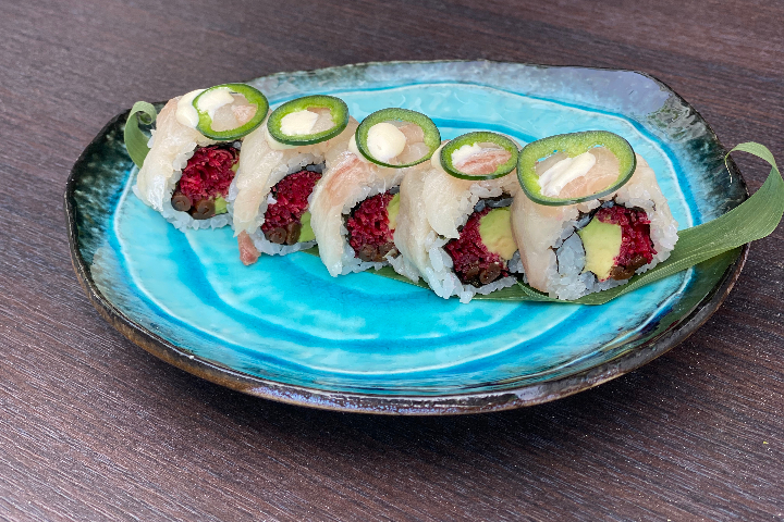 Hamachi Roll - HATO - fine asian cuisine